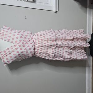 WD.NY Pink and White Dress